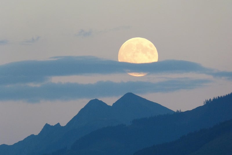 Moon surface